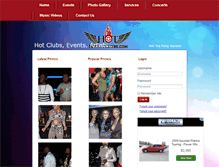 Tablet Screenshot of myhotclubs.com